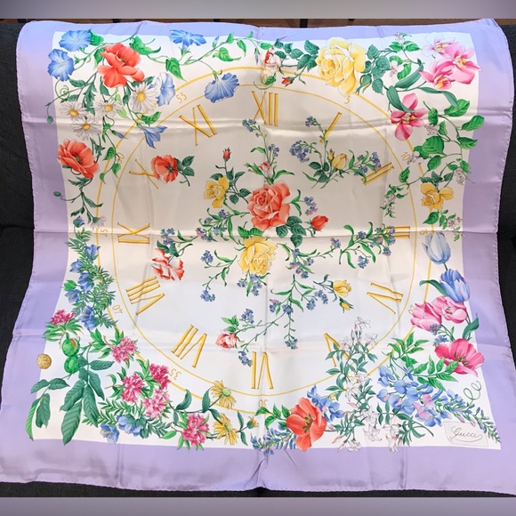 GUCCI Flora Silk Scarf- 35”x 35”😍🌸🌺🔥 - Picture 17 of 17
